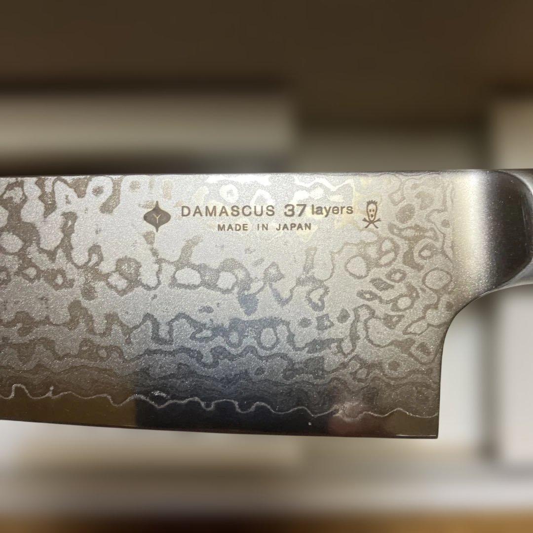 柳宗理ダマスカス鋼　キッチンナイフ18cm