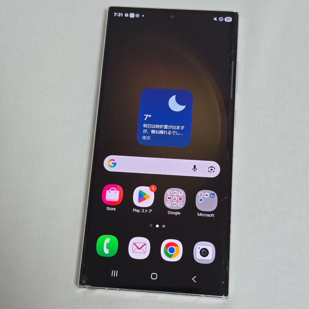 【完動品】Galaxy S23 ultra SIMフリー判定○ ドコモ版 国内版