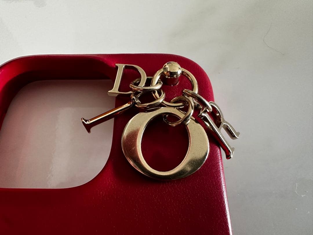 美品Lady Dior iPhone 14pro カナージュ ラムスキン ケース