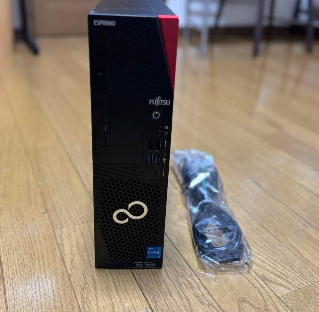 富士通 スリムPC ESPRIMO D6012 12世代i5 美品 メモリ16G