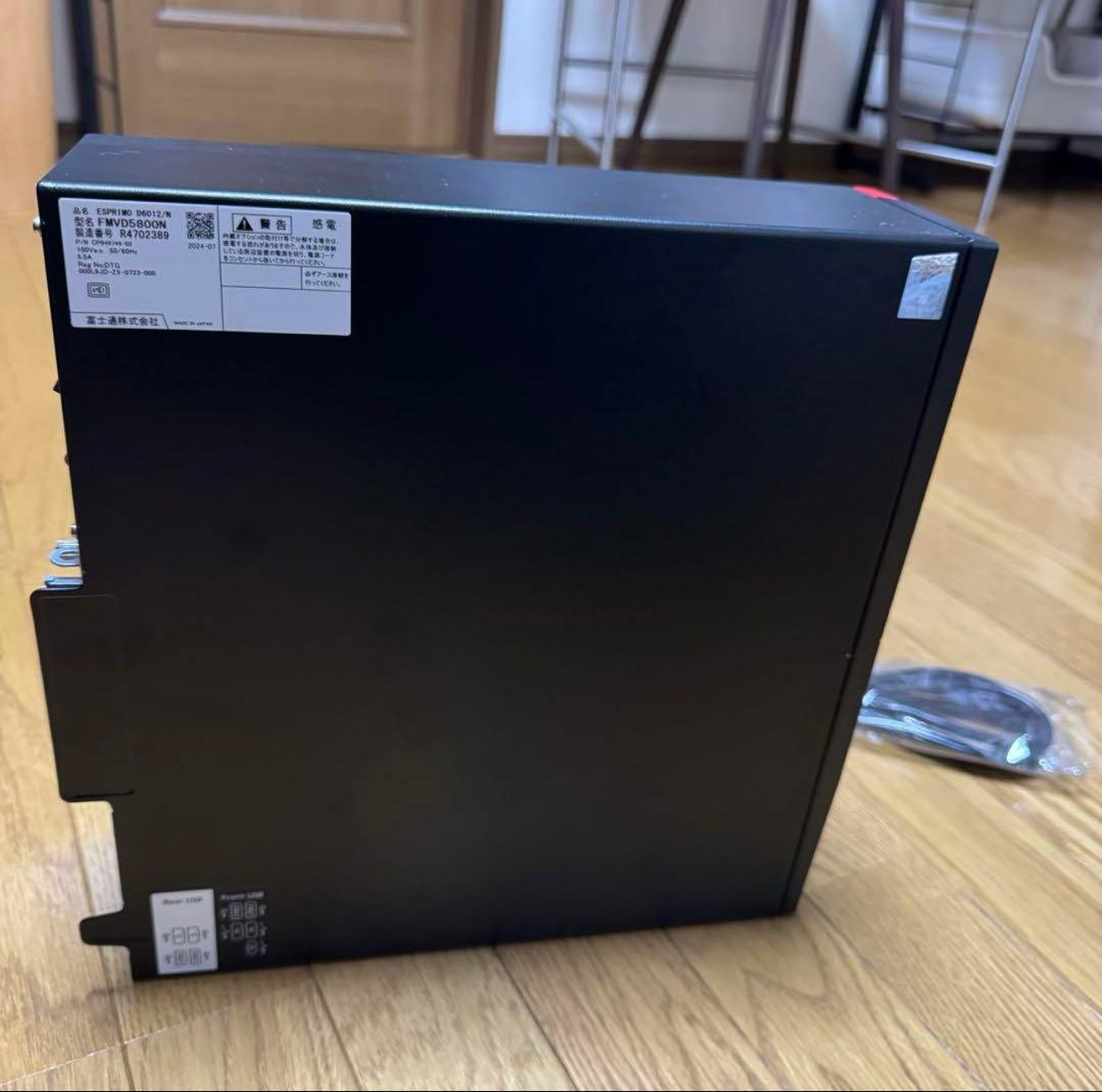 富士通 スリムPC ESPRIMO D6012 12世代i5 美品 メモリ16G