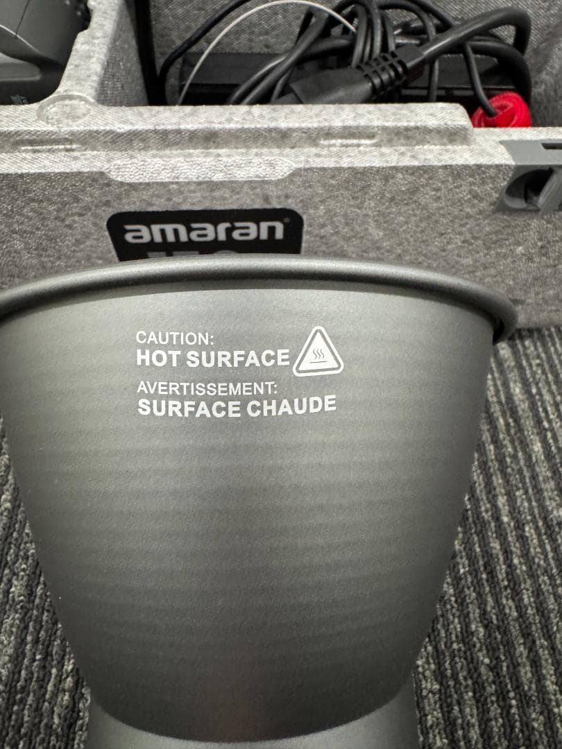 amaran製150C ハードケース付き機器 電源アダプター