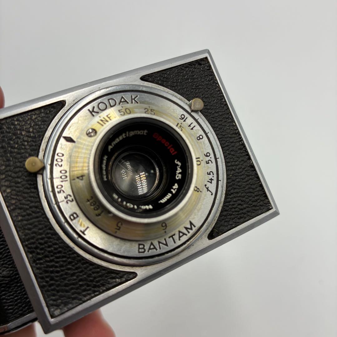 【完動品】Kodak BANTAM Special 47mm F4.5C 蛇腹