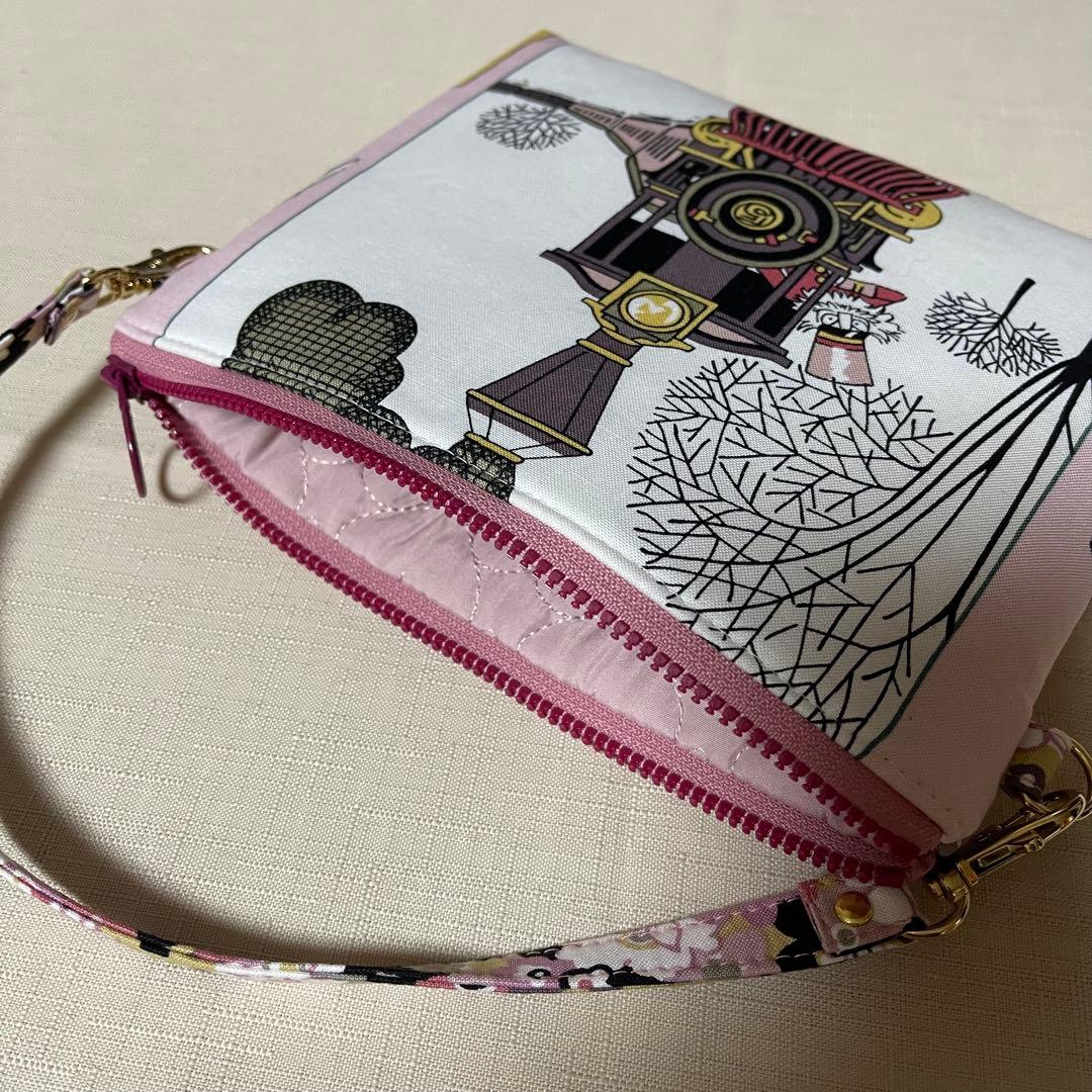 ♡ゲッタウェイピンクで2個♡ハンドメイド　アレキサンダーヘンリー