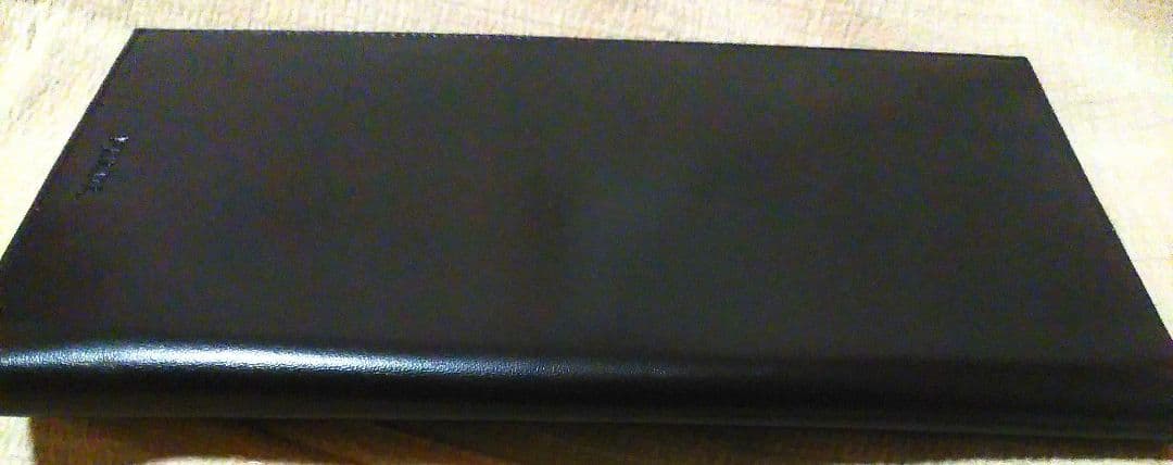 未使用品　PRADA ブラック レザー カードホルダー　名刺ファイル