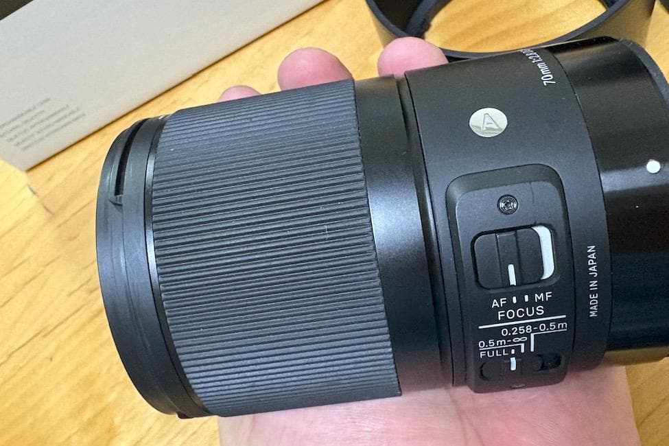 SIGMA 70mm F2.8 DG MACRO Art CanonEFマウント