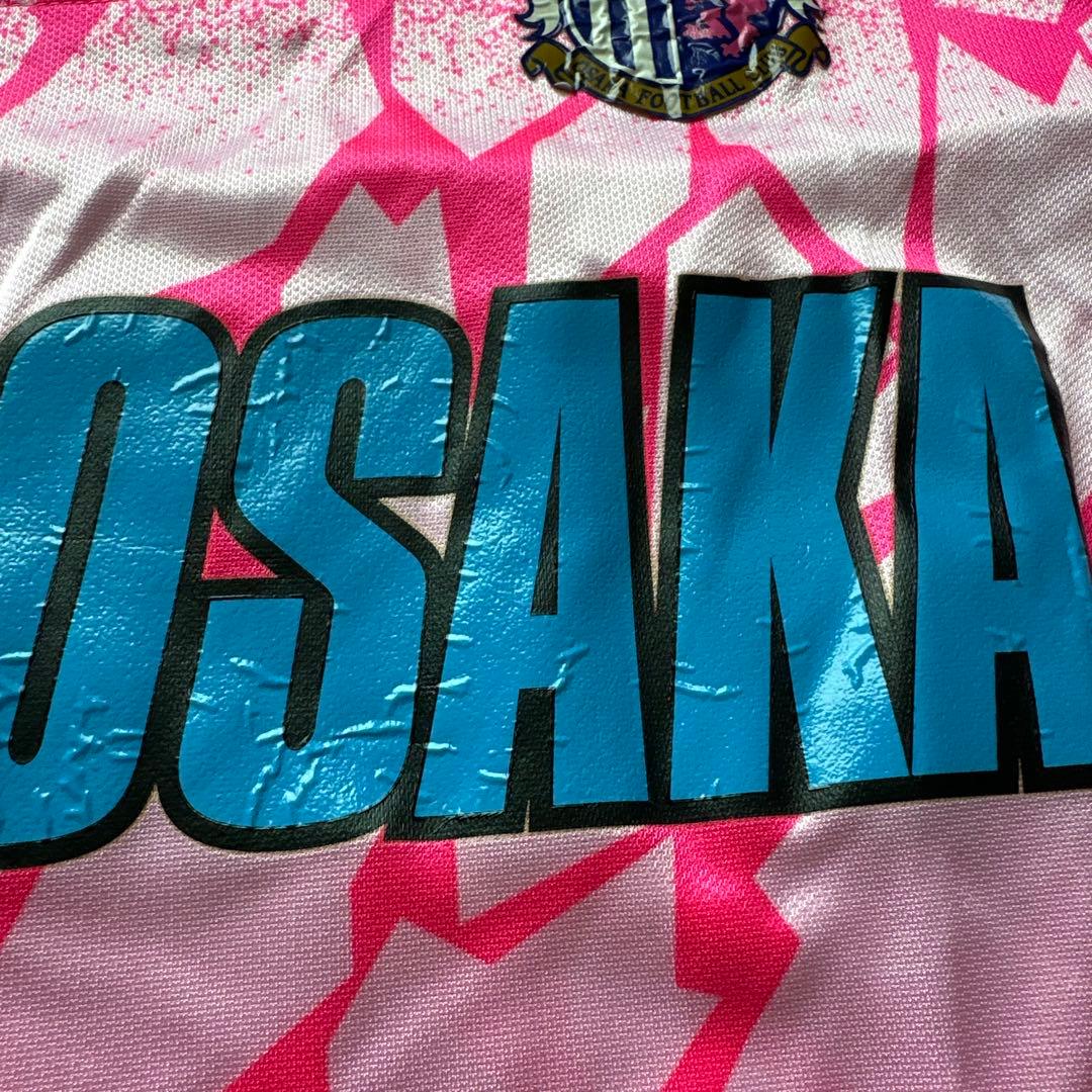 MIZUNO Jリーグ セレッソ大阪 レプリカmユニフォーム L 日本製 レトロ