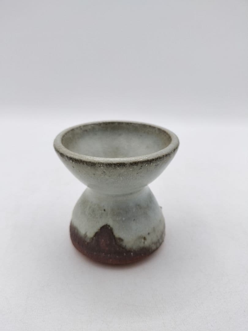 c801【未使用】蓋置 萩 椋原桂俊 木箱 茶道具