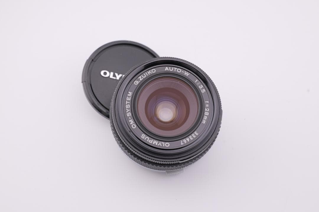 フィルムカメラ Olympus OM-1 + AUTO-W 28mm F3.5