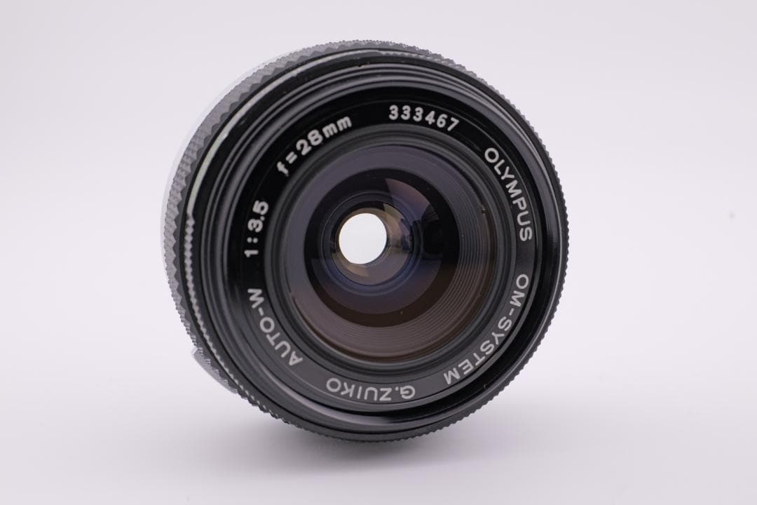 フィルムカメラ Olympus OM-1 + AUTO-W 28mm F3.5