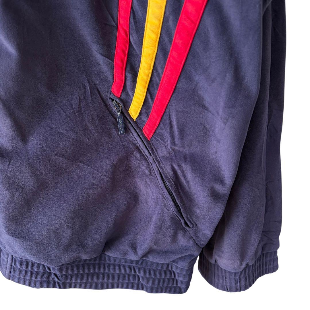 90s adidas サッカー スペイン代表 ベロアジャージ トラックジャケット