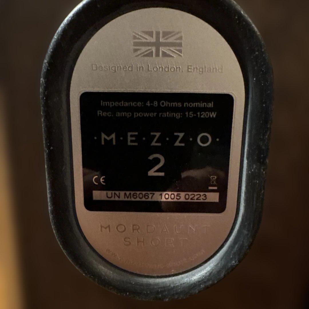 Mordaunt-Short Mezzo 2 スピーカー　希少