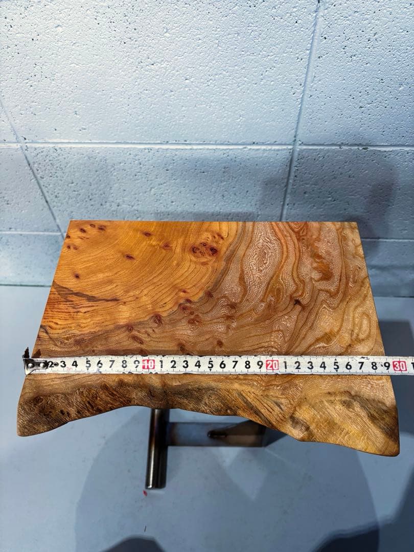 欅材サイドテーブル　コーヒーテーブル　ナイトテーブル　観葉植物置き台