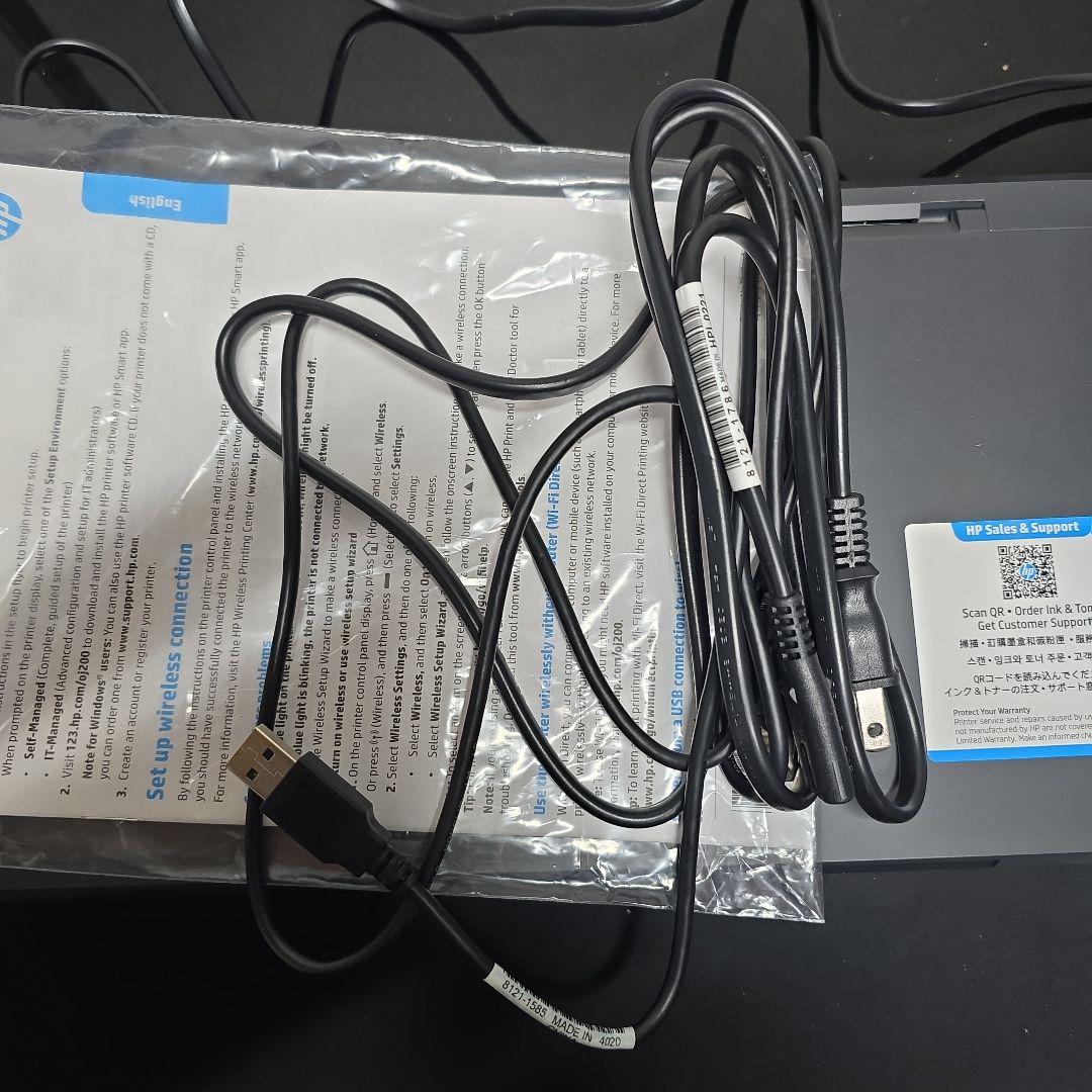 HP OfficeJet 200 本体中古 インクのみ新品