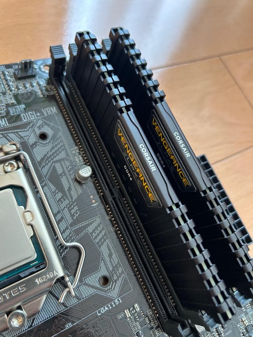 セット品 H170-PRO i7-6700 メモリ8GB×2 CPUクーラー