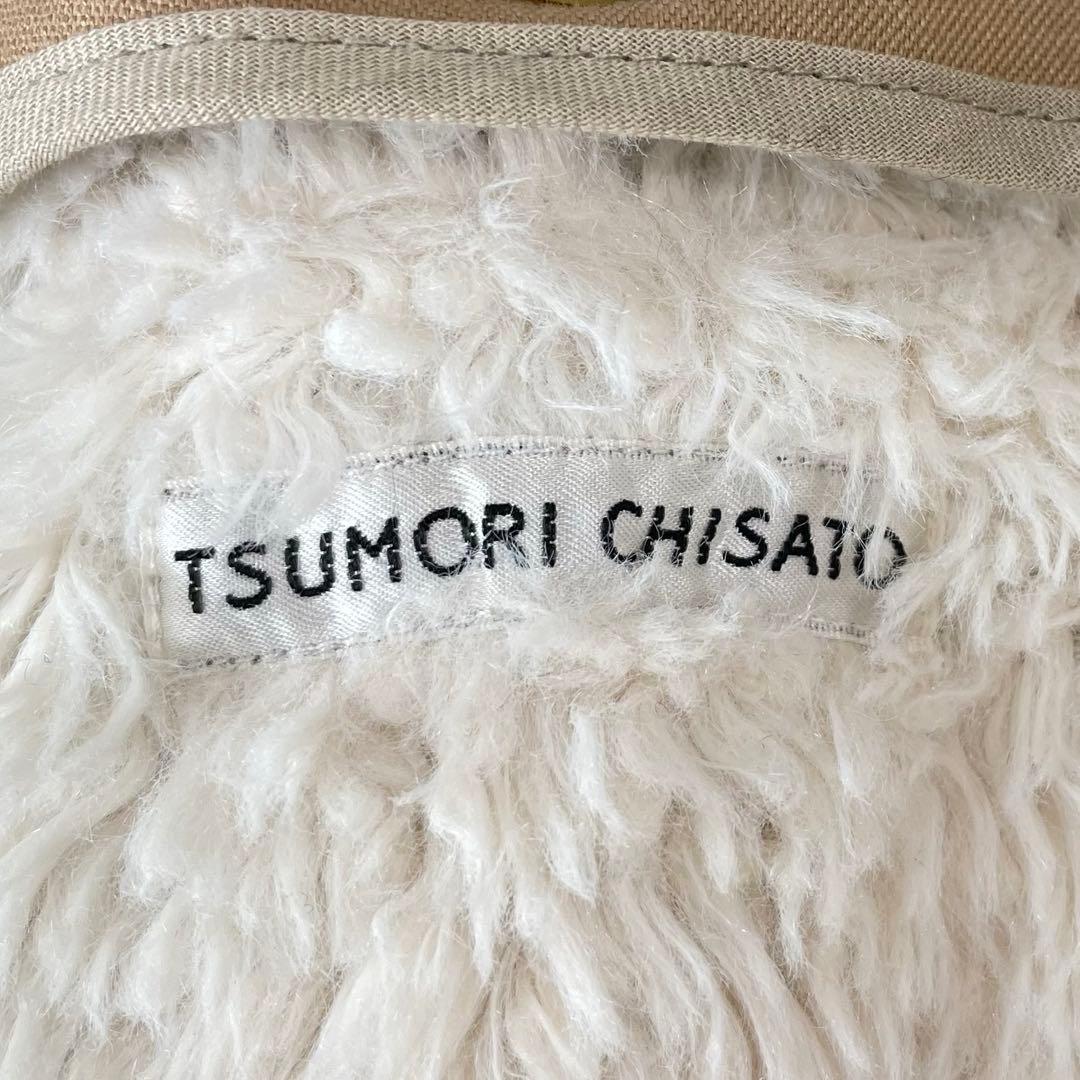 ツモリチサト ボアファーライナー付き モッズコート