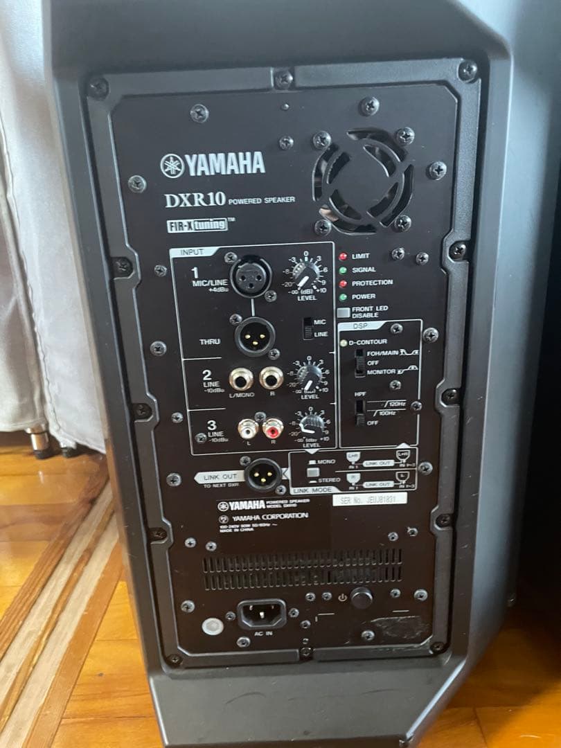 YAMAHA DXR10 スピーカー 2台セット