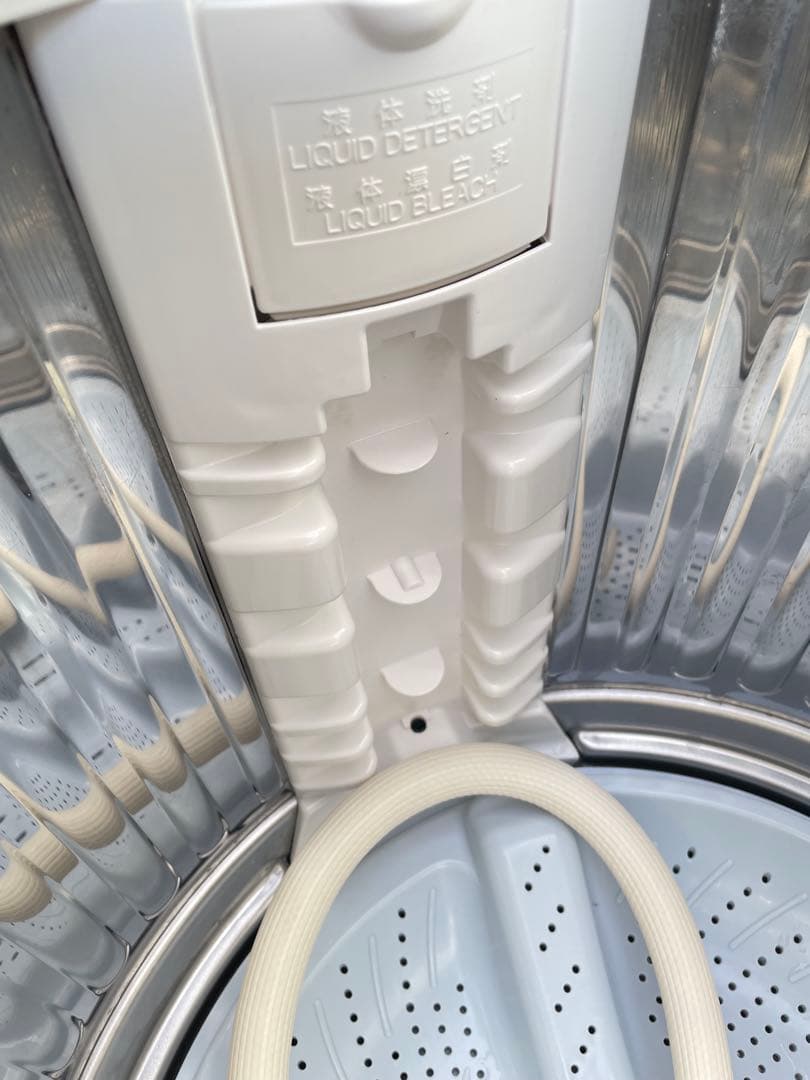 909 シャープ 穴なし槽 熱乾燥機能搭載 5.5kg洗濯機 黒カビ抑制 清潔