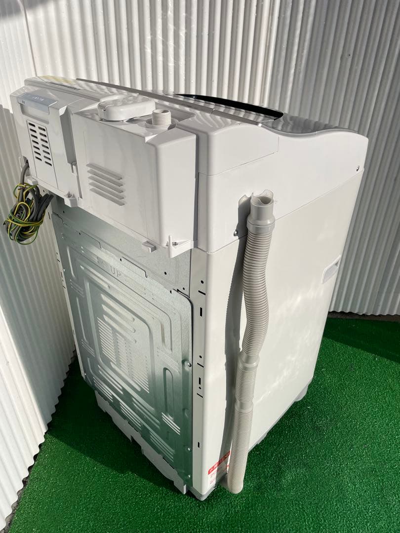 909 シャープ 穴なし槽 熱乾燥機能搭載 5.5kg洗濯機 黒カビ抑制 清潔