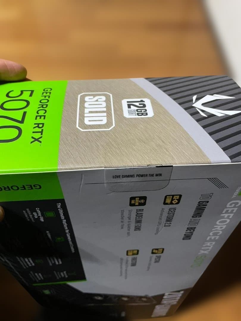 グラフィックボード・グラボ・ビデオカード ZOTAC GAMING GeForce RTX 5070 12GB