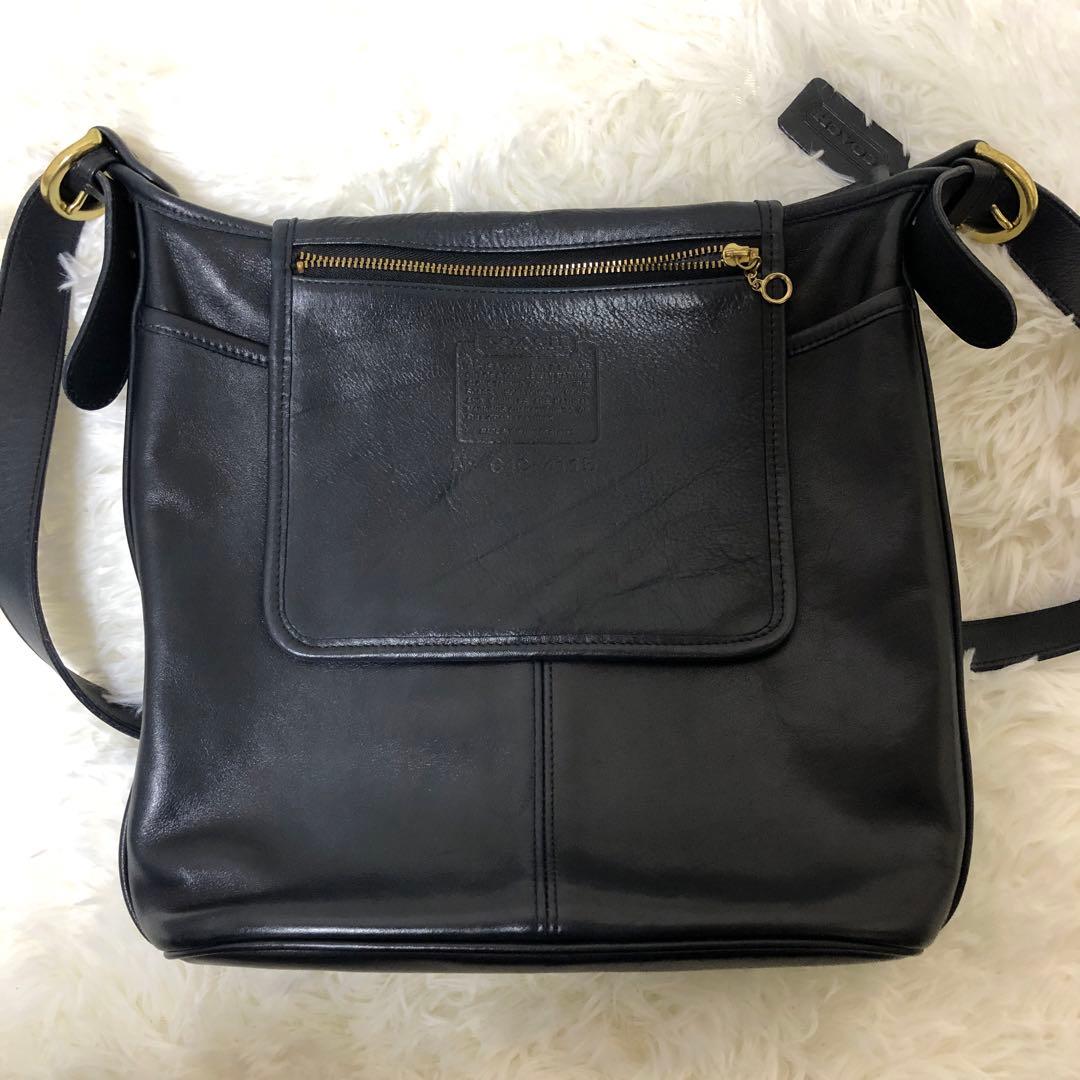 ✨極美品✨オールドコーチ　ショルダーバッグ　レザー　斜め掛け　USA製　4115