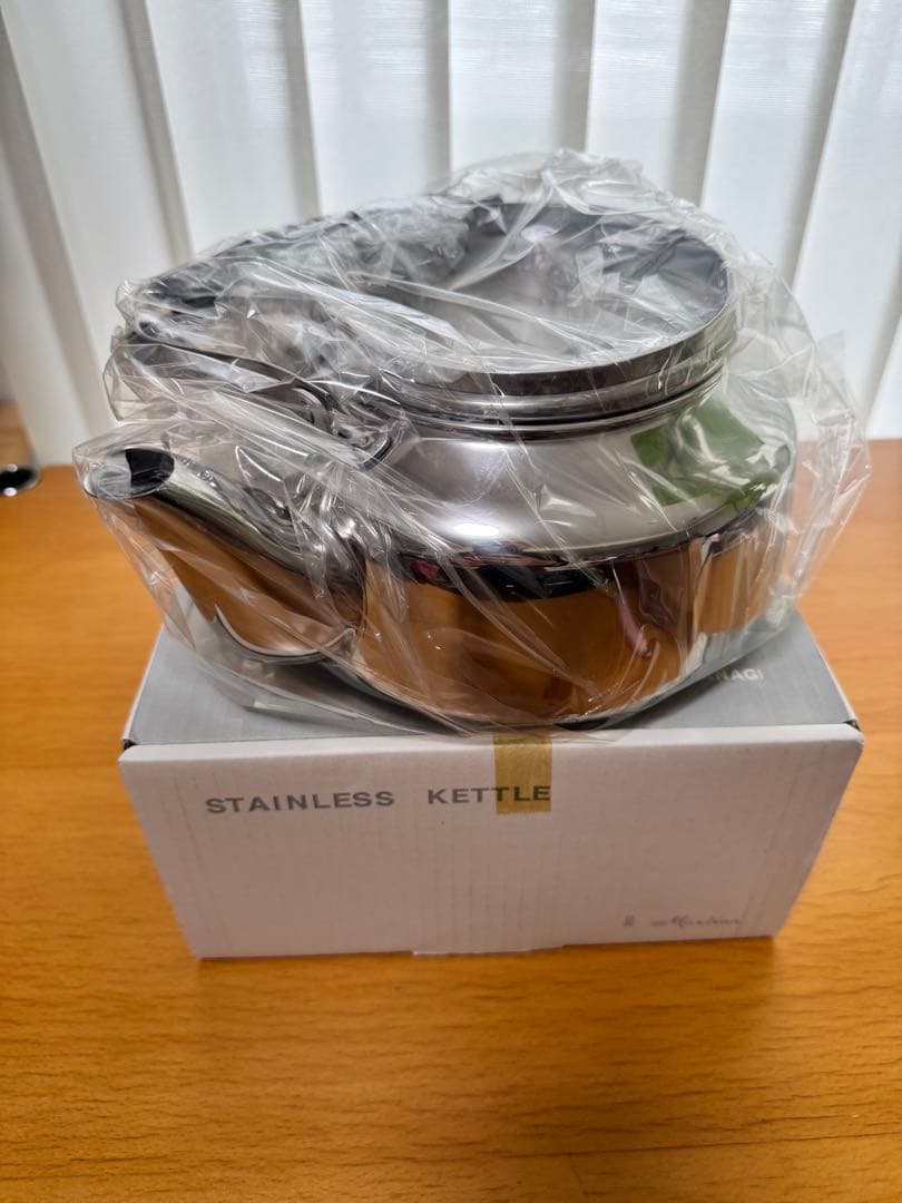 柳宗理ステンレス ケトル ソリヤナギデザイン　ミラー　新品未使用