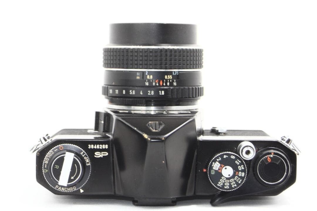 フィルムカメラ PENTAX SP BLACK SMC TAKUMAR 55mm f1.8