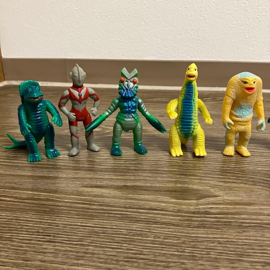 ブルマァク魂 ウルトラマン 怪獣 ソフビ フィギュア 10体セット