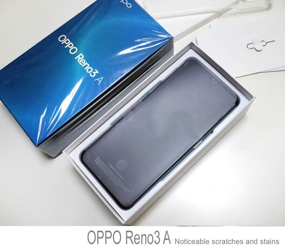 KHさま専用 OPPO Reno3 A　SIMフリー　美品 ケース4個つき
