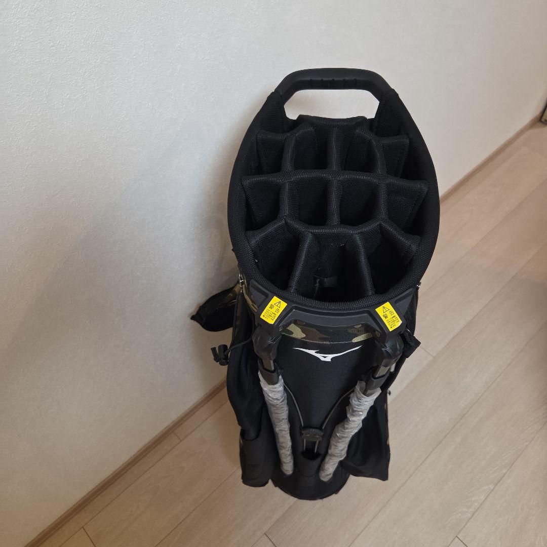 ミズノ 14分割スタンドキャディバッグ (カモ)