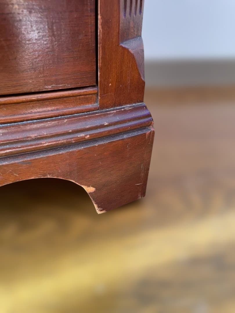 米軍放出品 1966年製 Maddox Table Co. ボウフロントチェスト