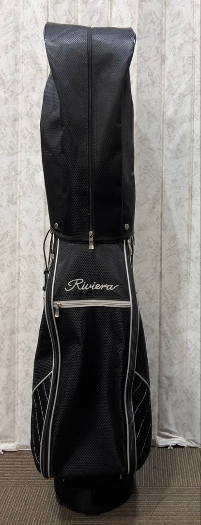 Riviera メッシュゴルフバッグ ブラック