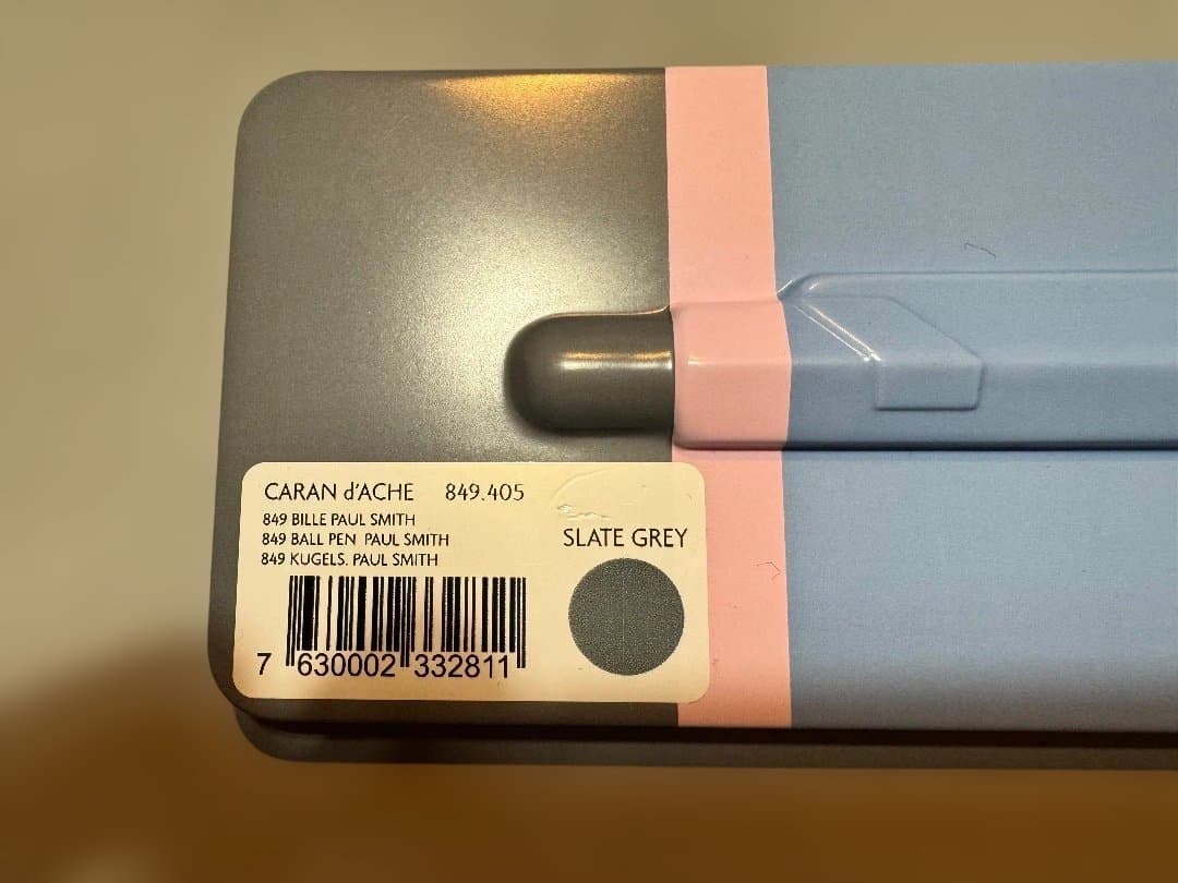 カランダッシュ ポールスミス 廃番 849 ボールペン スレートグレー 未使用