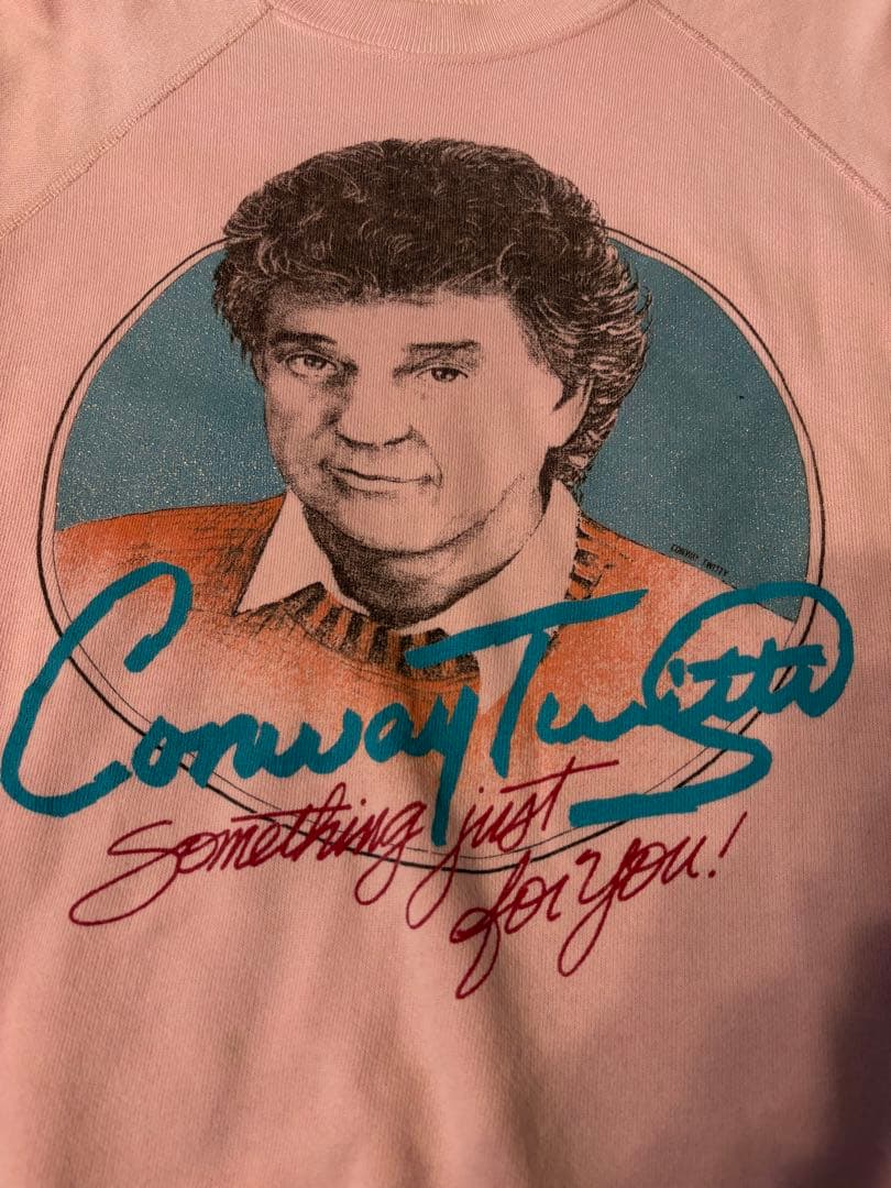 希少80s ヘインズ USA製 ヴィンテージ スウェット L ピンク　古着