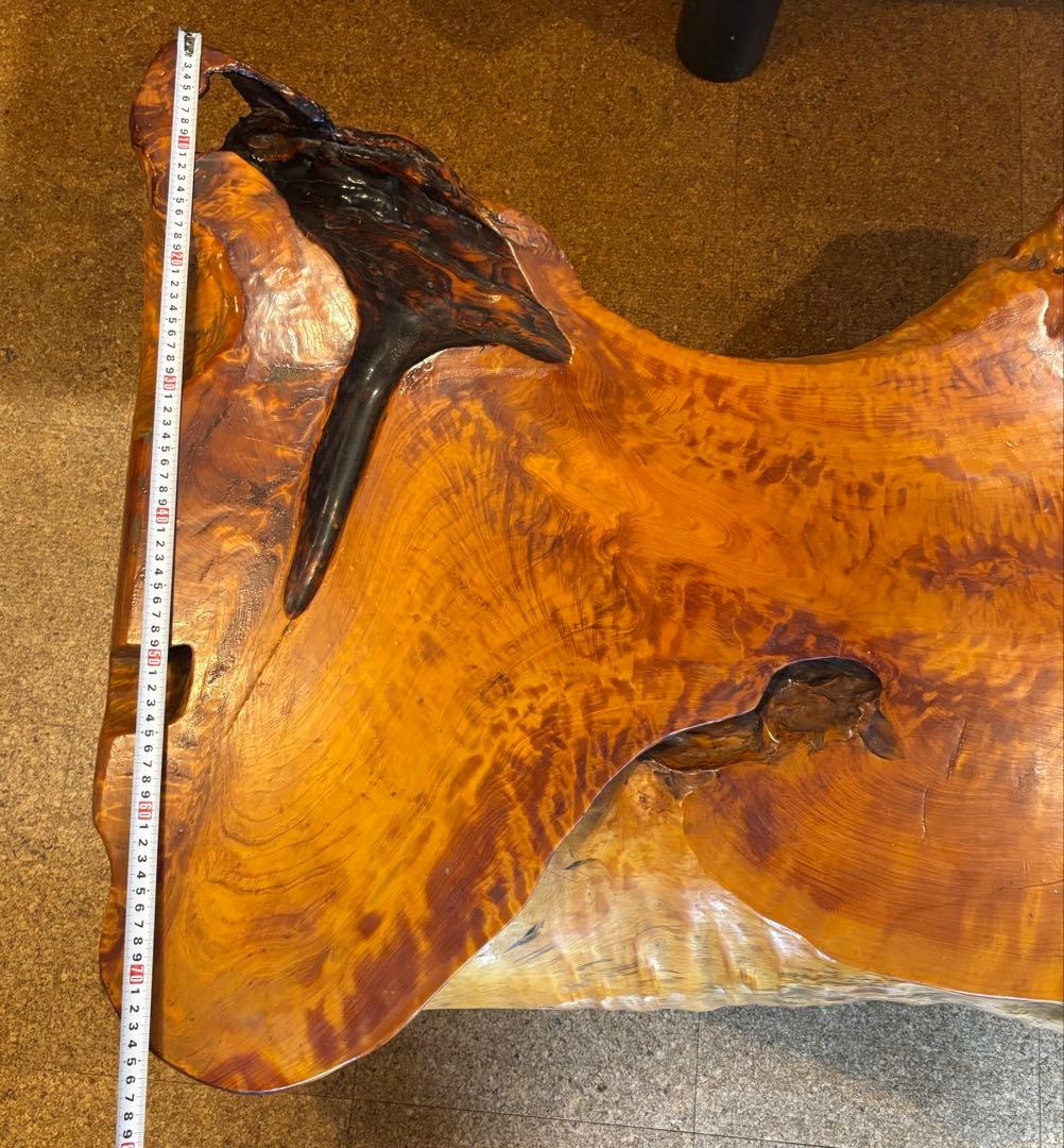 原木 一枚板 座卓 欅 ケヤキ けやき 無垢