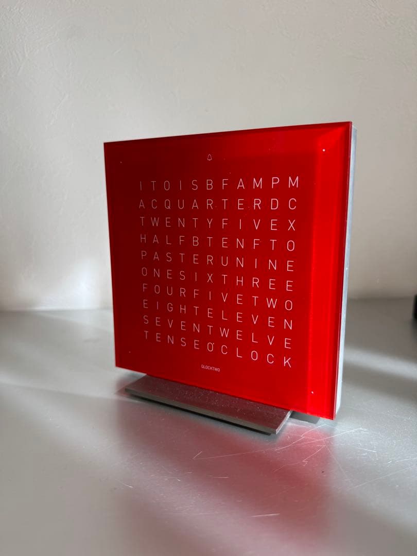 クロックツー CLOCKTWO 卓上時計 デジタルクロック 中古美品