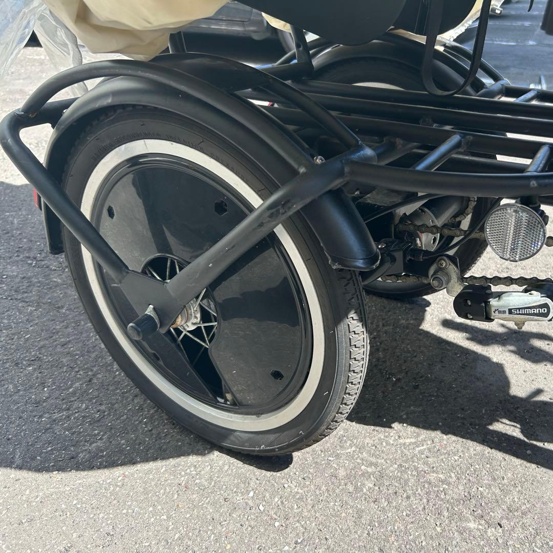 ふたごじてんしゃ（いしころくろいろ）電動なし