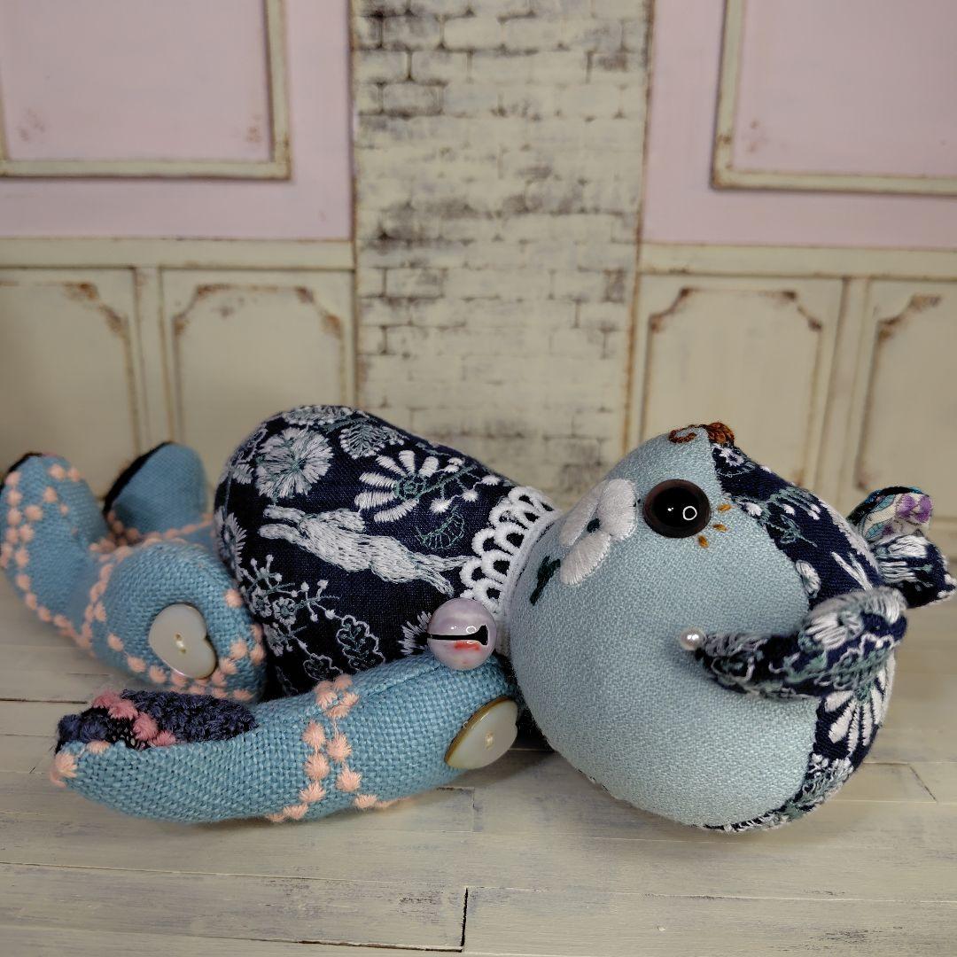 ミナペルホネン＊ハンドメイド＊ぬいぐるみ＊テディベア＊78