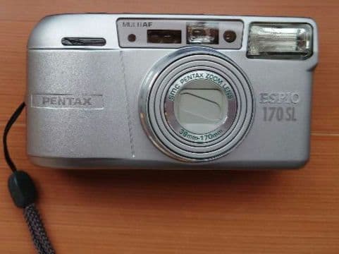 PENTAX ESPIO 170SL フィルムカメラ（フイルム.電池.取説付き）