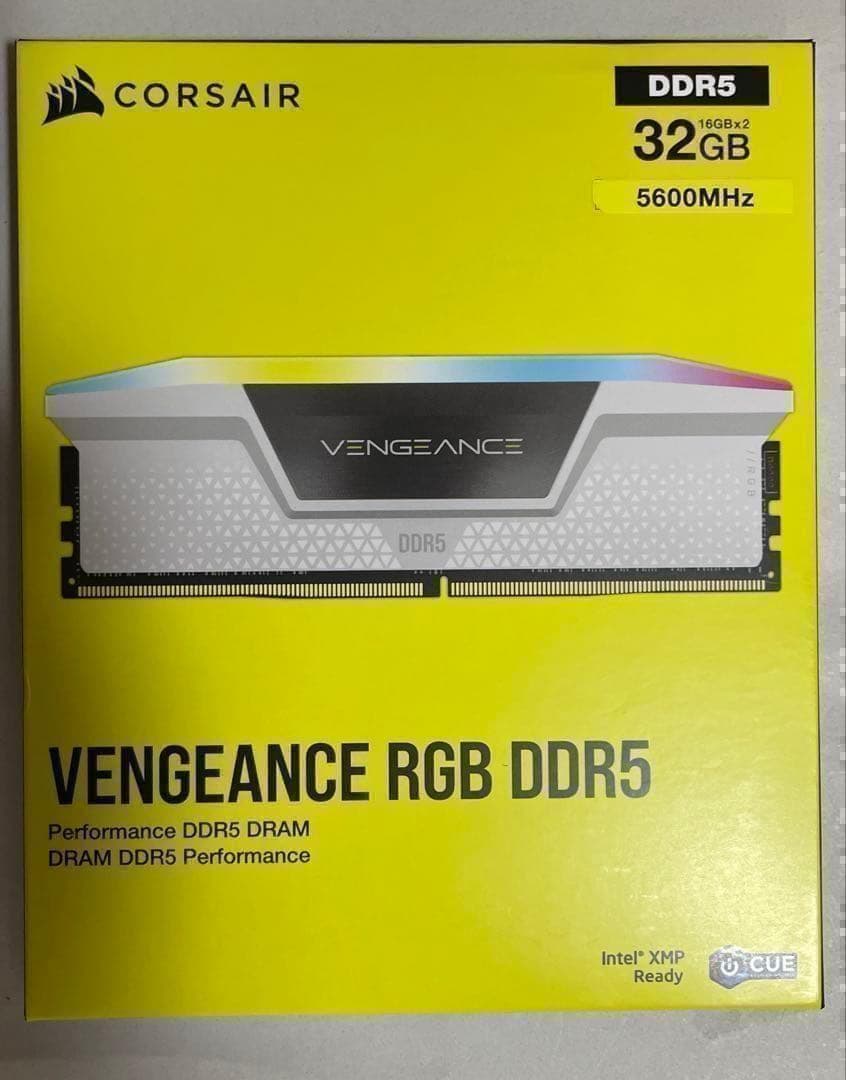 新品未開封 CORSAIR DDR5-5600MHz デスクトップPC用メモリ