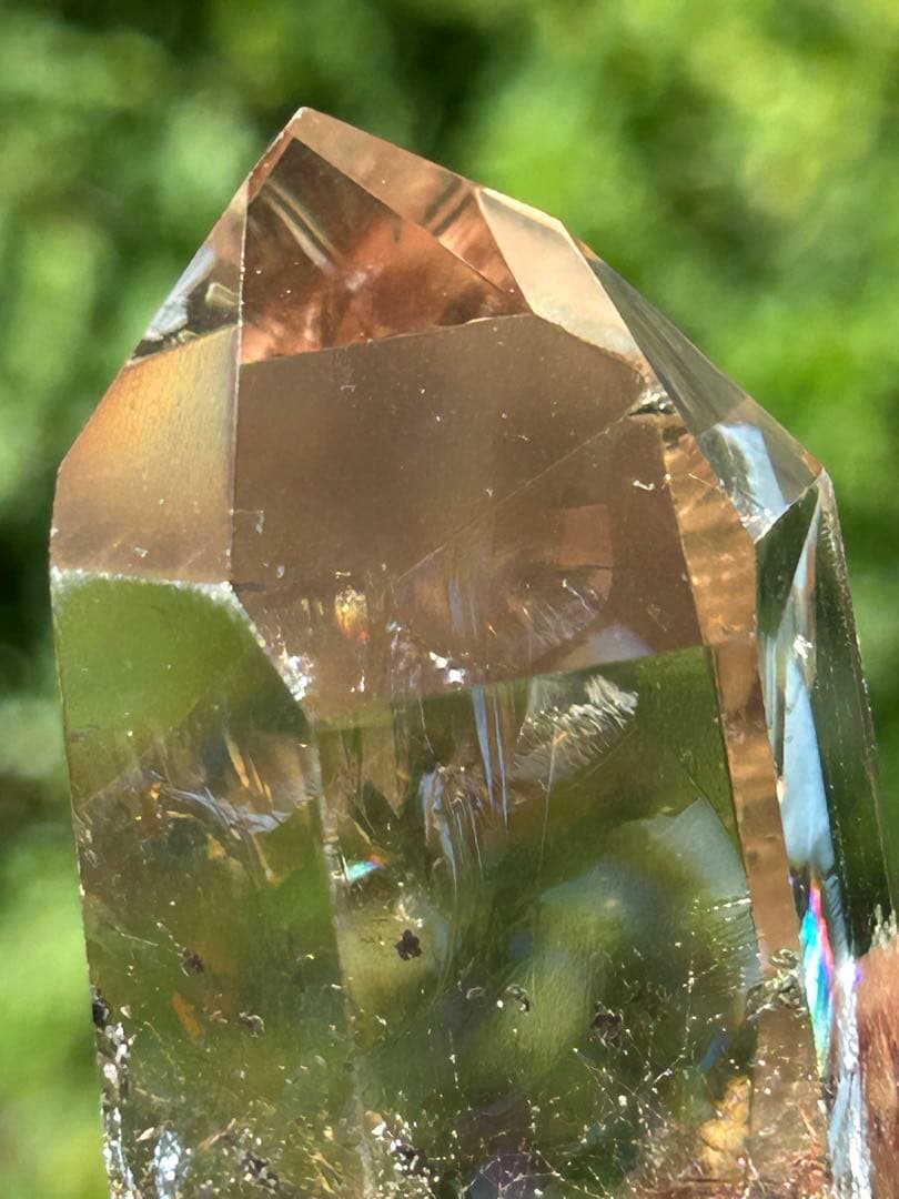 高品質ガーデンシトリンポリッシュアイリスクォーツ水晶天然‼️大特価SALE