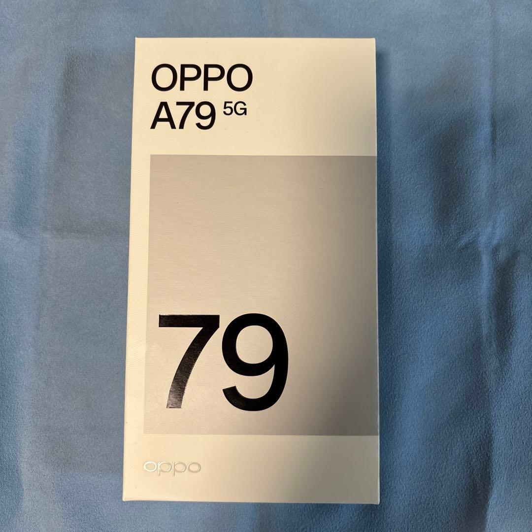 oppo A79 5G ブラック新品 未使用 おまけ新品未使用クリアケース付き