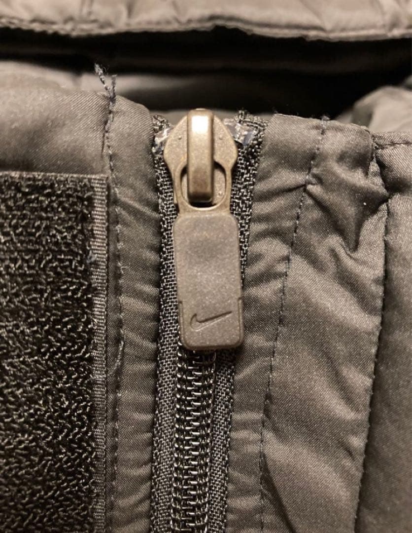 【訳あり】大きいサイズ NIKE ダウンコート 刺繍ロゴ ベンチコート