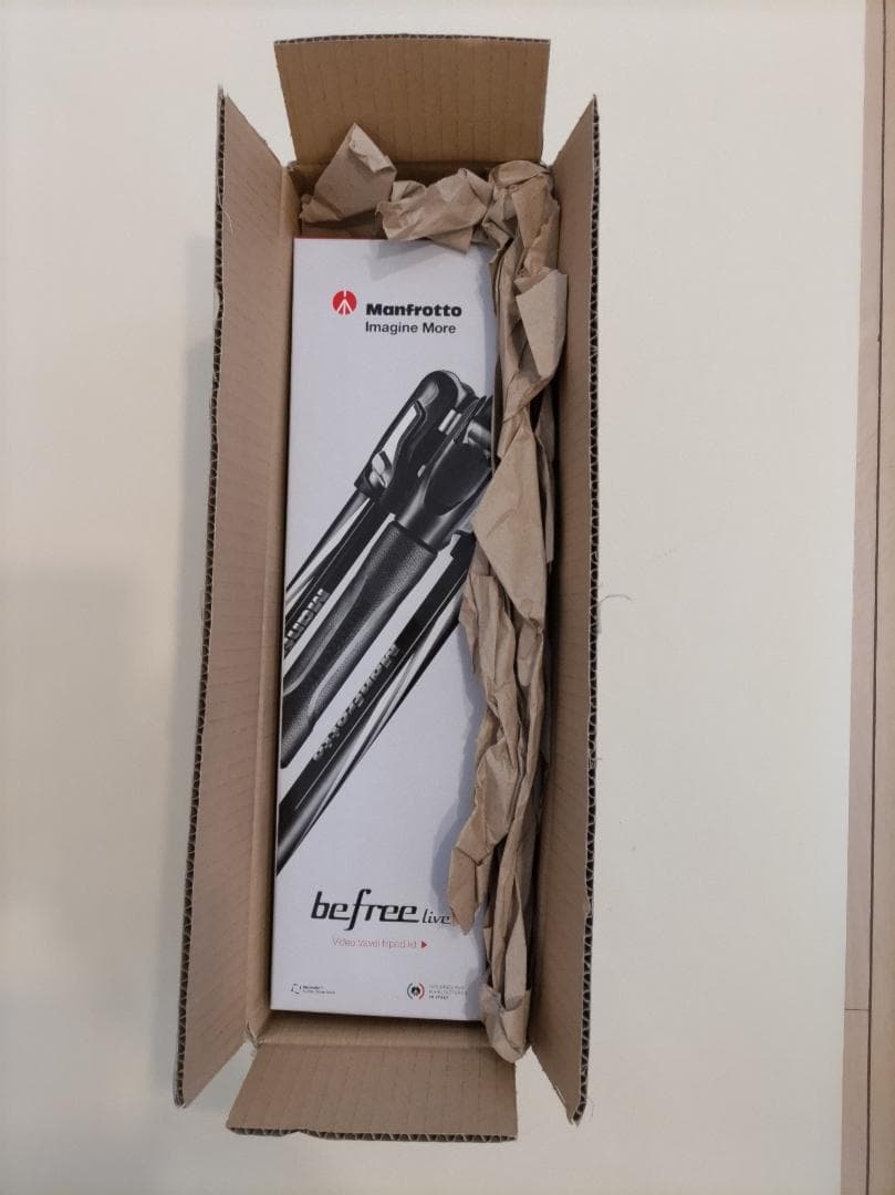 【ほぼ未使用】Manfrottoカメラ・ビデオ三脚キットMVKBFRT-LIVE