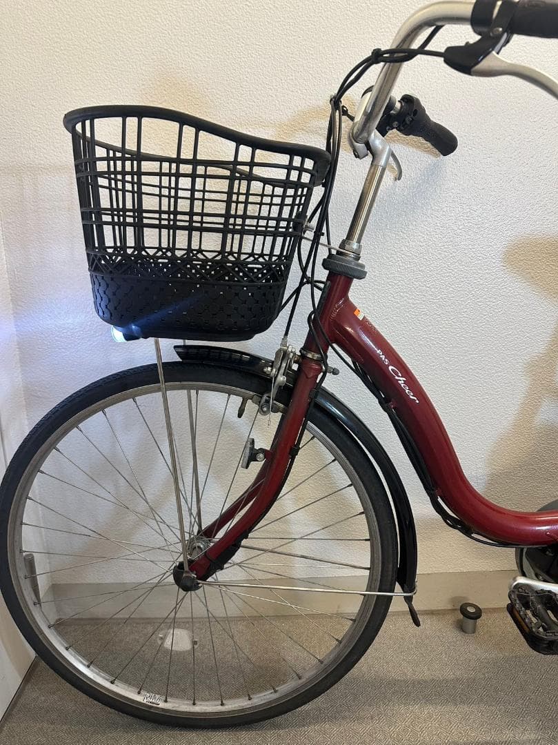 『配送可』ＹＡＭＡＨＡ ＰＡＳ ＣＨＥＥＲヤマハ パス チア 電動アシスト自転車