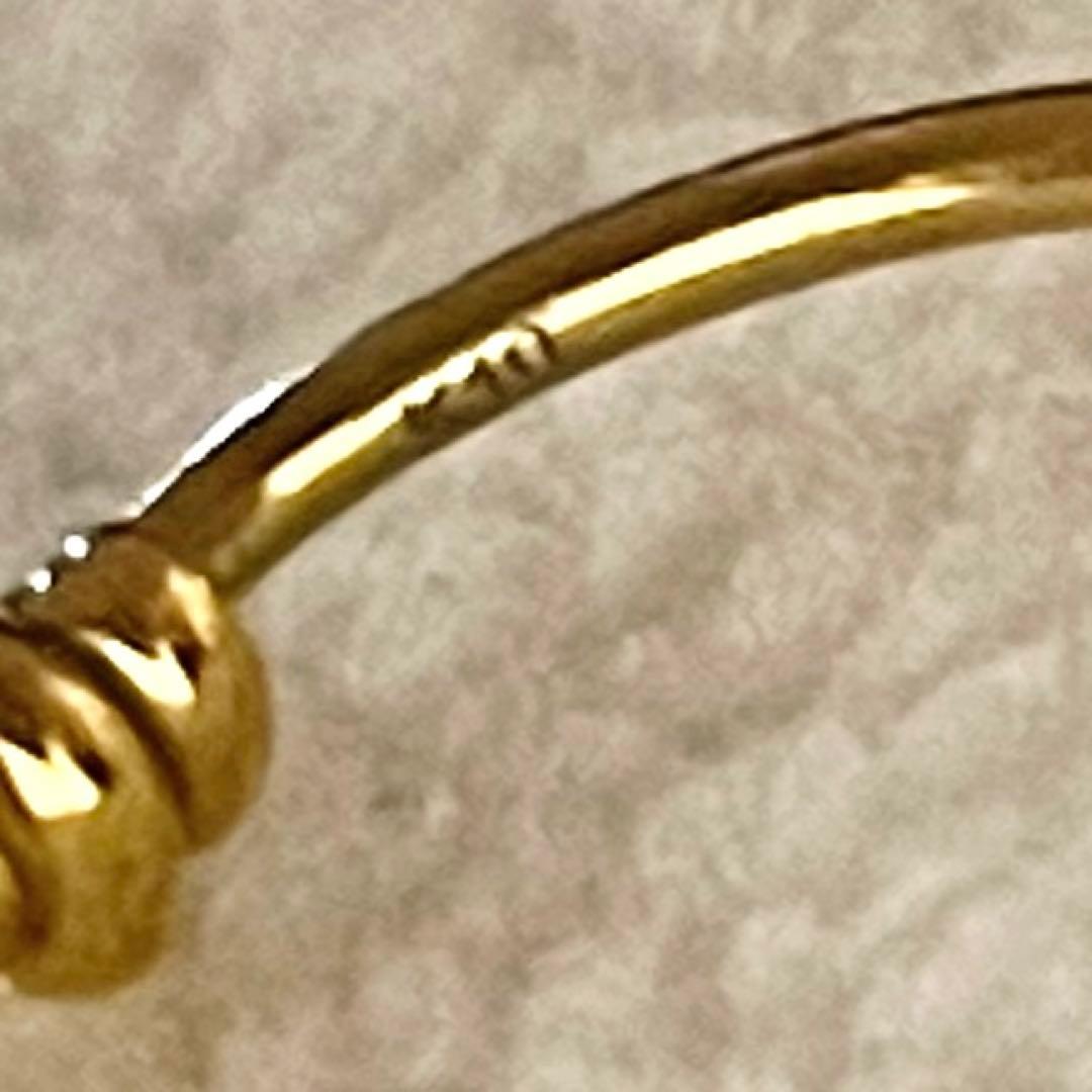 [ancient] K10 スタッドスウィングミニフープ シングルピアス