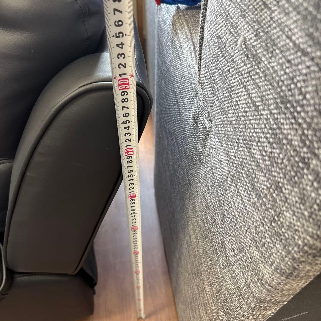 美品　電動リクライニング　合皮　ゆったり一人がけ　レザー　送料無料