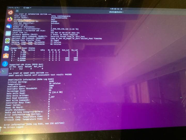 Windowsデスクトップ NUC8i7HVK Core i7-8809G DDR32GB SSD4TB