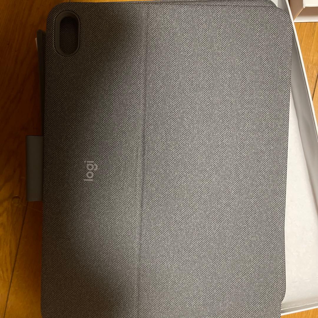 logicool Combo Touch iPadケース グレー