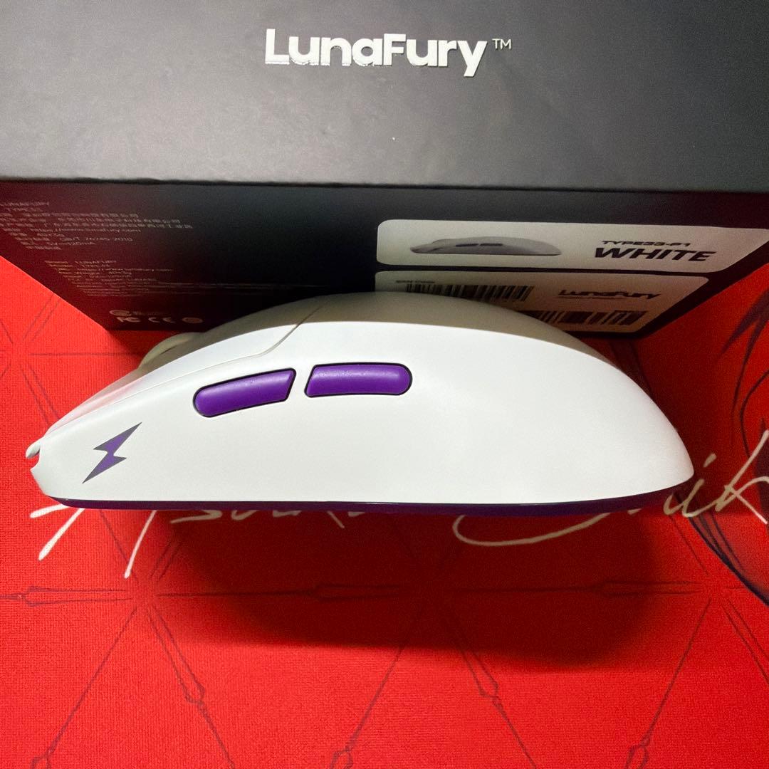 Lunafury Type33/Luna33 White ゲーミングマウス